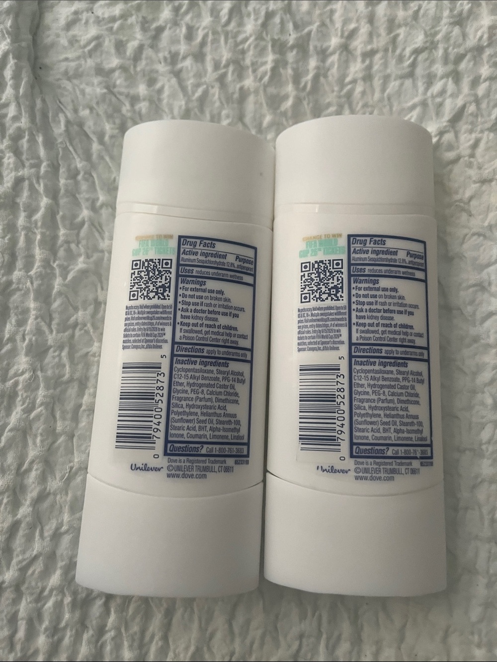NWT Dove FIFA Palo Santo Antiperspirant Deodorants - Picture 3 of 5